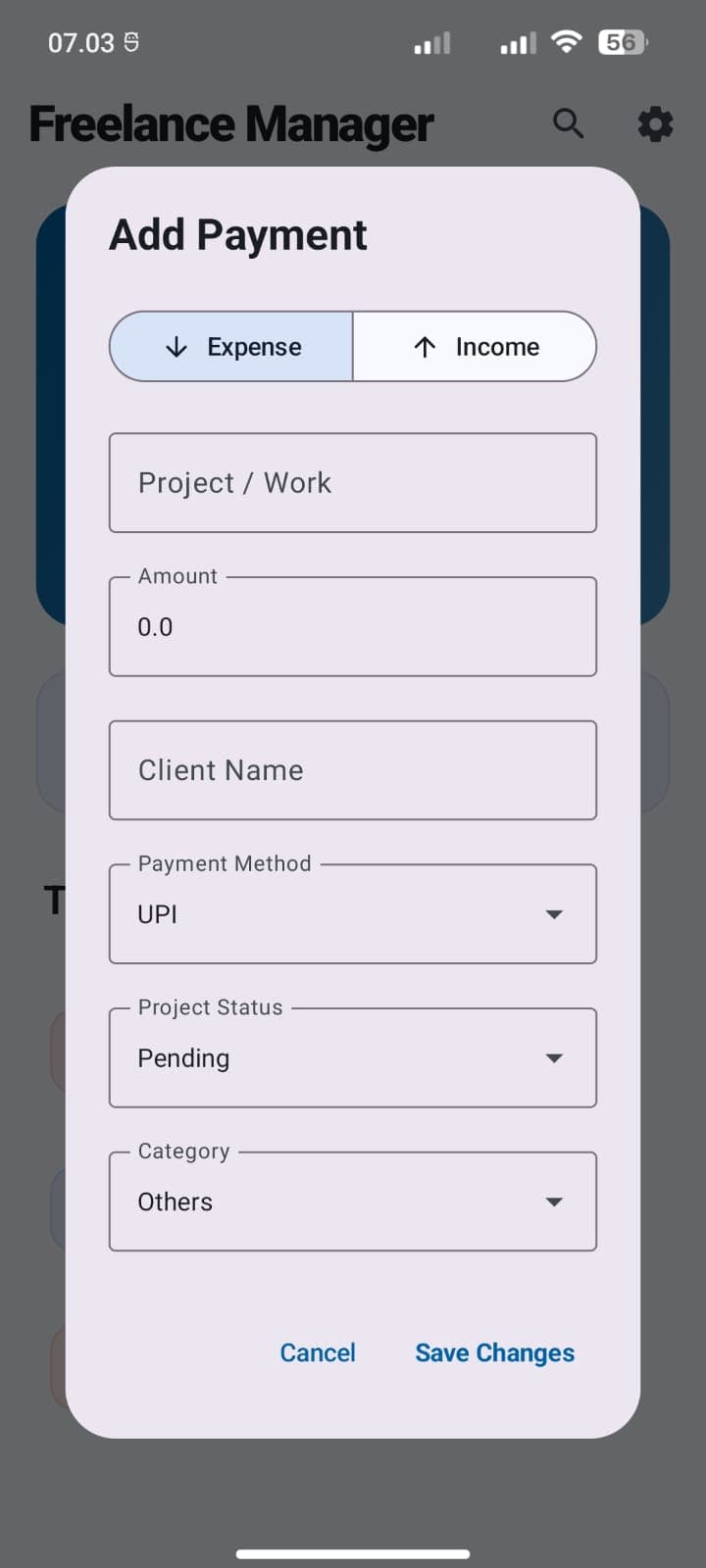 Income & Expense Management